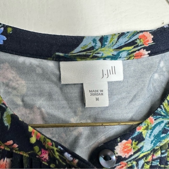 J. Jill Floral Sleeveless Maxi Dress size M - Picture 6 of 11